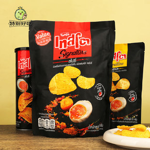 泰国TASTO真土豆咸蛋黄薯片辣味办公室休闲小零食下午茶送女友