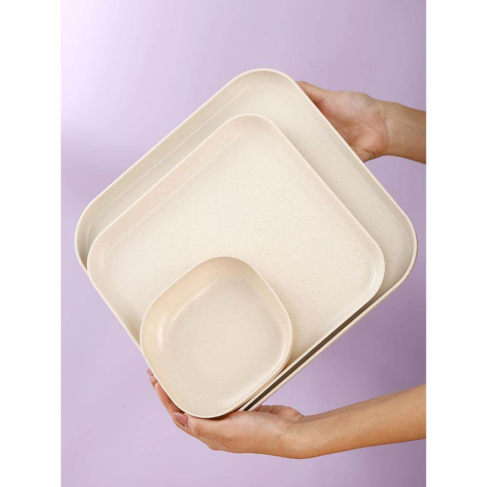 正方形餐用托盘塑料商用耐摔餐饮酒店水果面包点心餐盘客厅零食盘,餐饮具,餐用托盘,淘宝优惠券,粉丝福利购,淘宝优惠卷