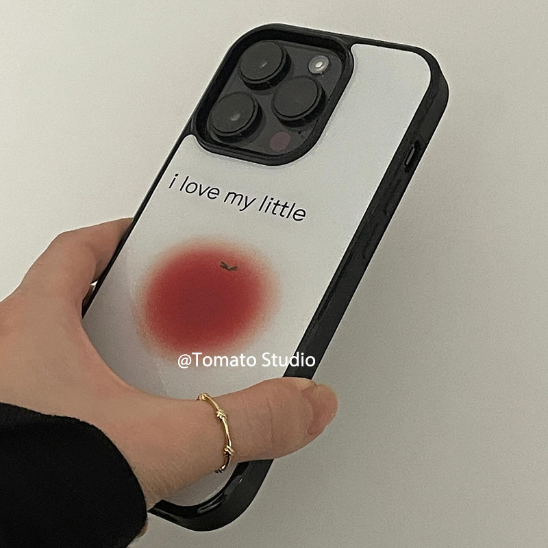 渐变艺术番茄iphone17pro手机壳
