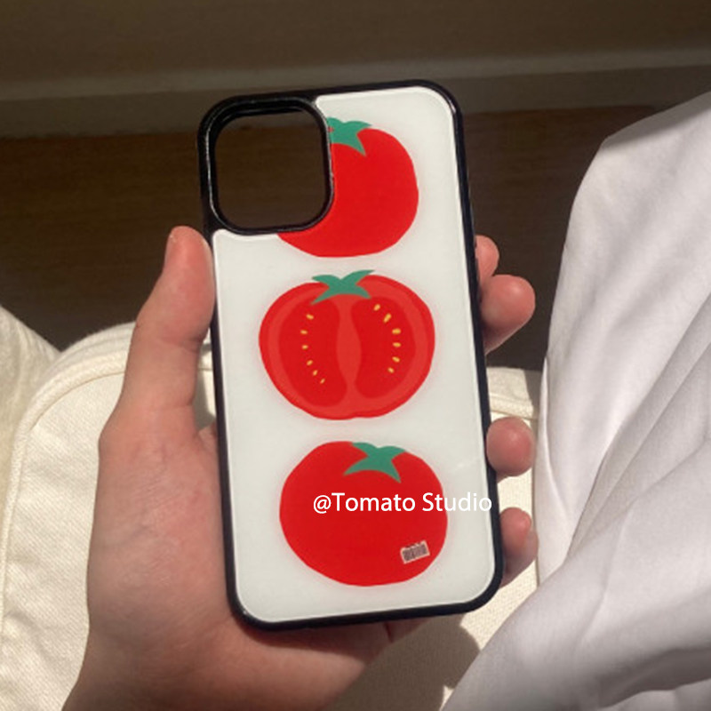 iphone17三只番茄手机壳