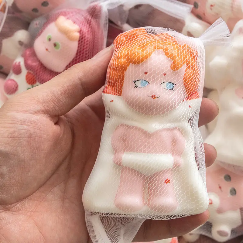 molly公主慢回弹玩具解压玩具捏捏减压礼物摆件网红爆款