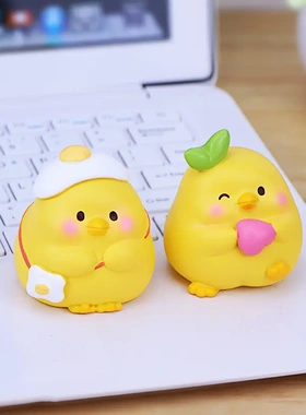 创意卡通树脂派对小摆件家居好物办公室桌面摆件解压可爱礼物