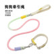 狗狗牵引绳狗链子小中大型犬柯基柴犬金毛牵狗绳项圈遛狗绳防打结