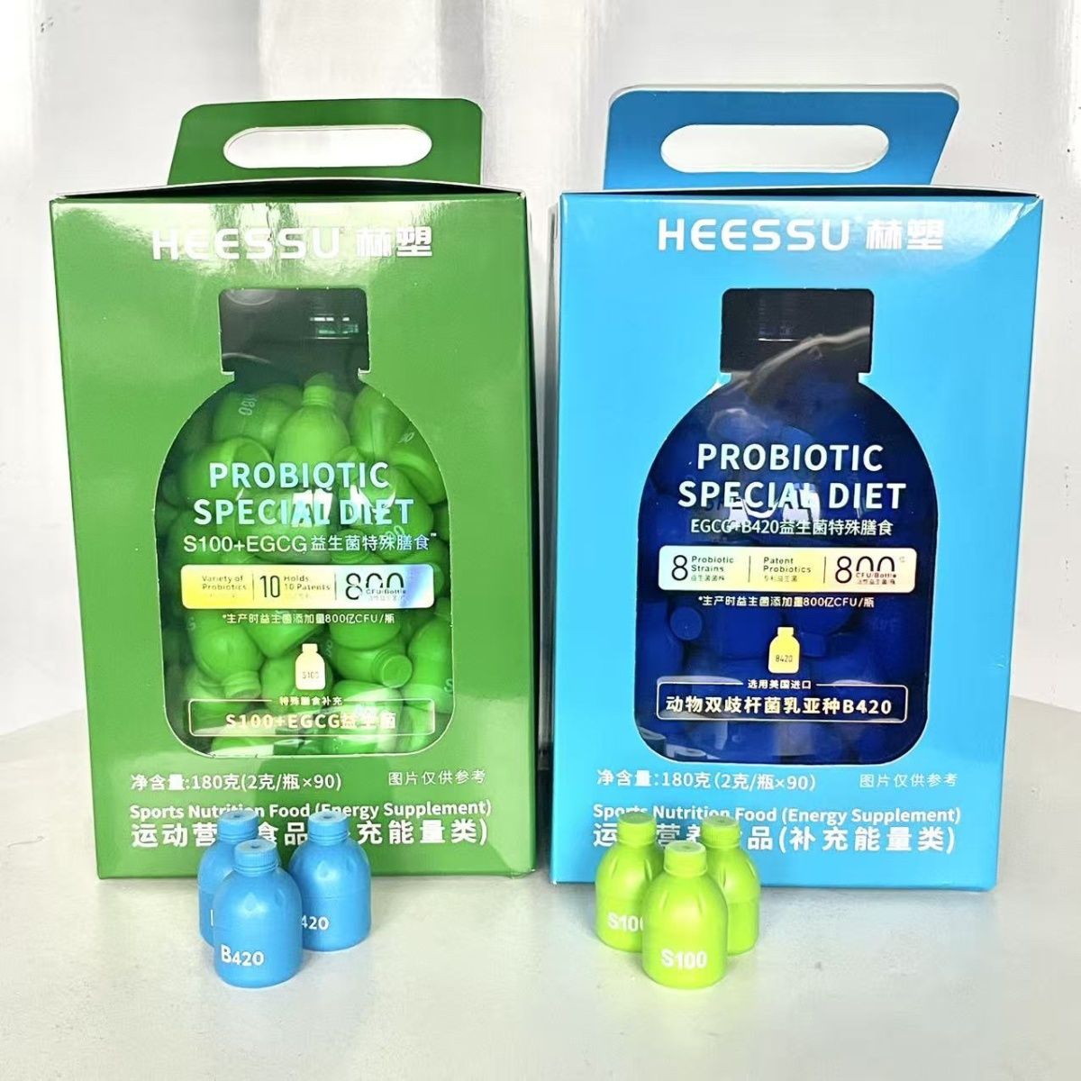 【赫塑】HEESSU新装益生菌特殊膳食益生菌添加量800亿CFU/瓶