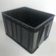 黑色塑料箱加厚防静电箱周转箱带盖ESD物料箱电子收纳箱长方形