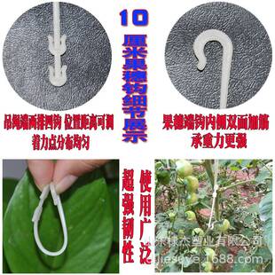 葡萄果穗钩西红柿挂钩托穗钩番茄果穗挂钩吊穗钩挂果钩西红柿钩子