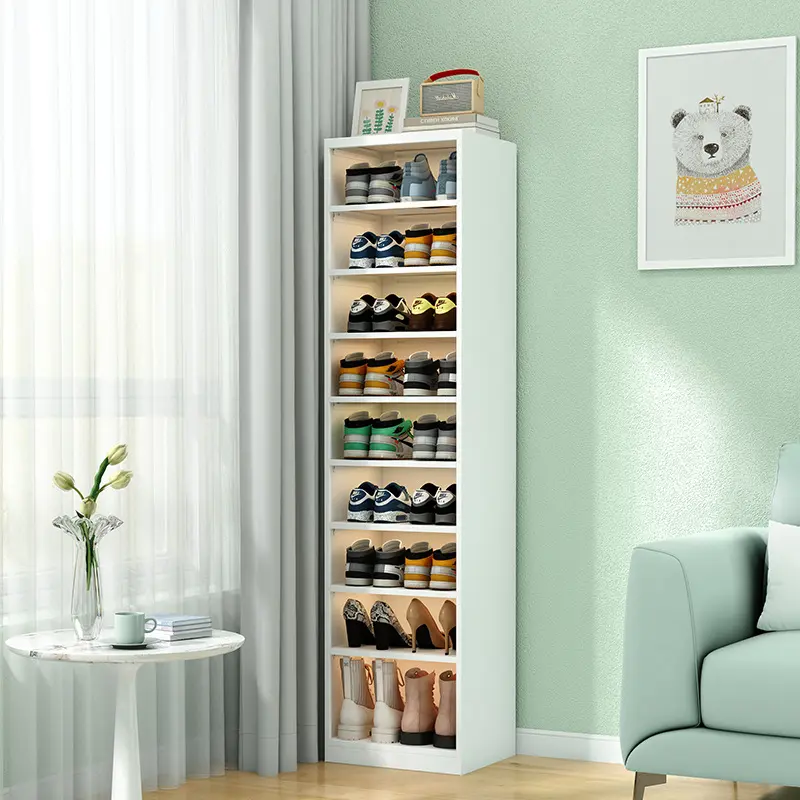 鞋架简易家用门口玄关多层收纳省空间小窄高夹缝经济鞋柜