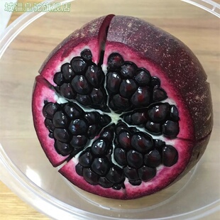 攀枝花突尼斯软籽石榴可酸甜混装软子酸石榴红黑籽新鲜水果8斤装