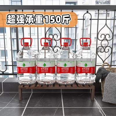 加宽窗台花架定制阳台台沿延伸板实木架子落地Q式窗台面多肉置物