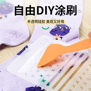 袜子防滑硅胶贴丝袜防滑贴v船袜防滑神器老人儿童袜底专用胶水透