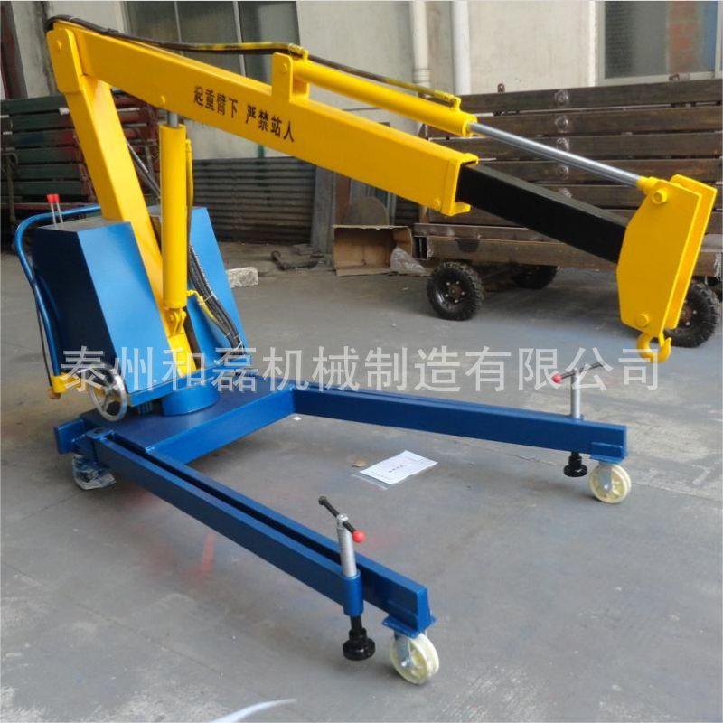 手动旋转吊车半电动液压旋转吊车电动发动机吊车厂家直销