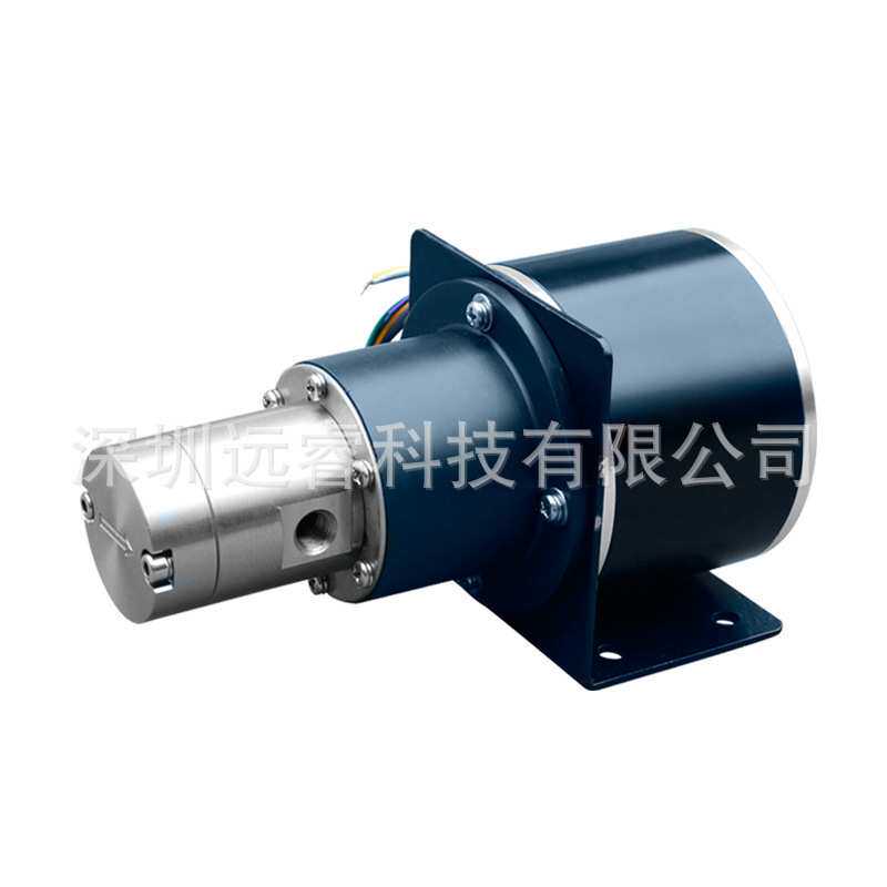 密封无泄漏微型磁驱不锈钢齿轮泵 可调节微型不锈钢无刷水泵油泵