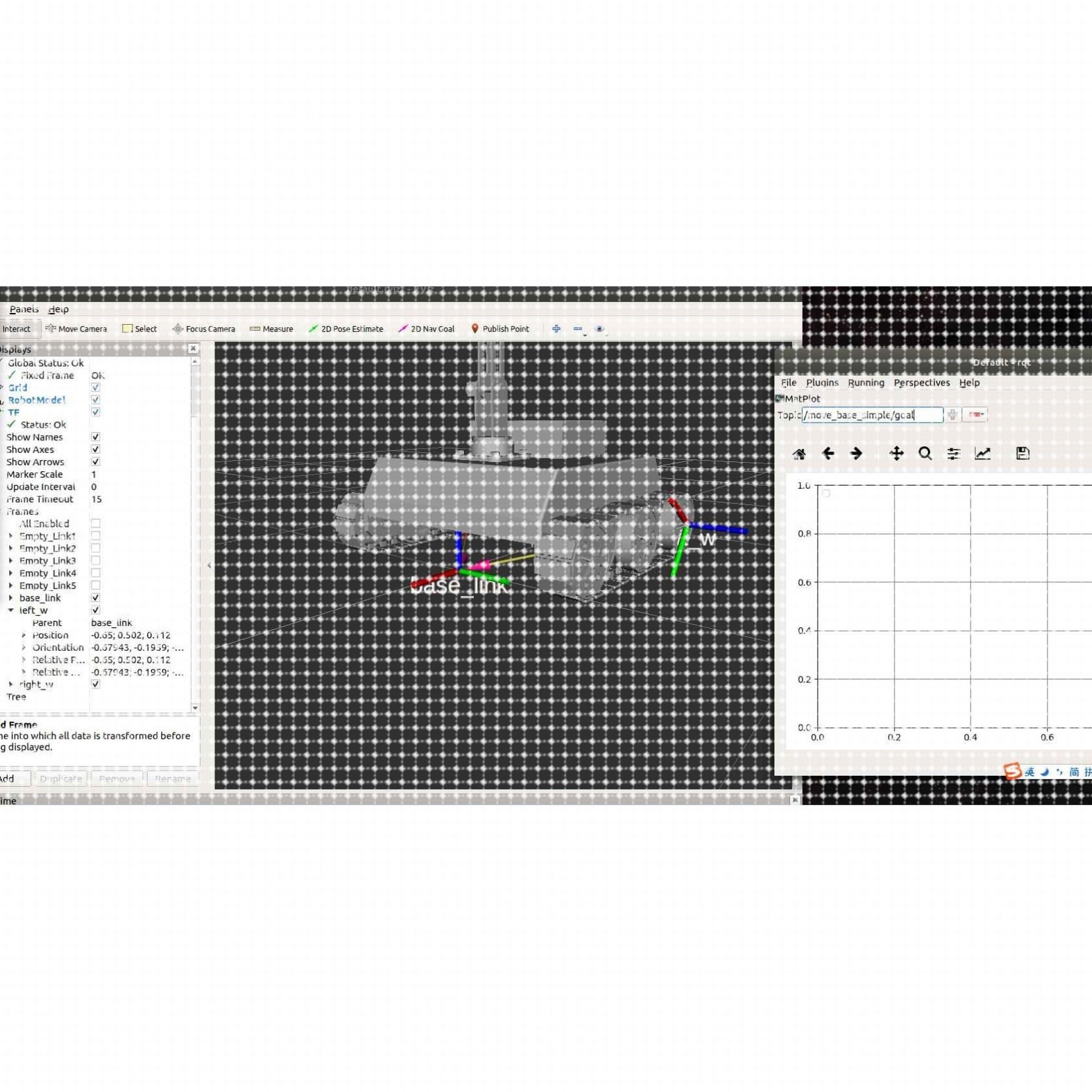 ROS机械臂小车建模URDF编写MOVEIT联合Gazebo彷真机器人路径规画
