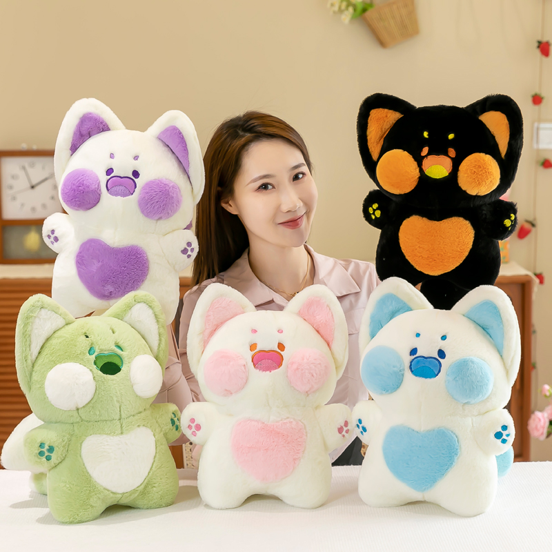 阿仕旗毛绒玩偶玩具猫安抚周边摆件抱枕女娃娃生日礼物送女友情人