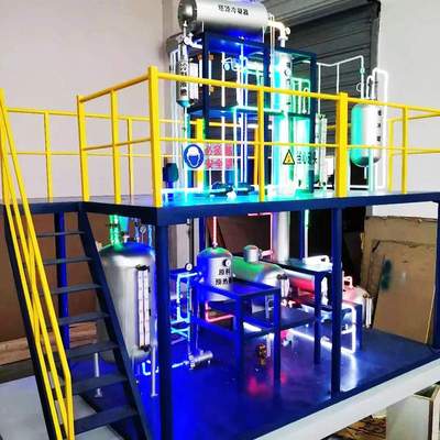 工厂沙盘模型工业农业环保化工厂房石油钢机械展示模沙盘模型制作