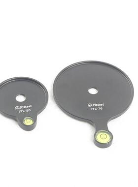 众杰FITTEST铝合金材料，三脚架外置水平仪连接盘内径76mm