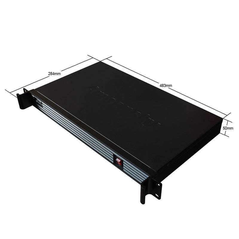 led外置发送盒支持两张MSD600发送卡程达AMS-LCT800显示屏控制盒