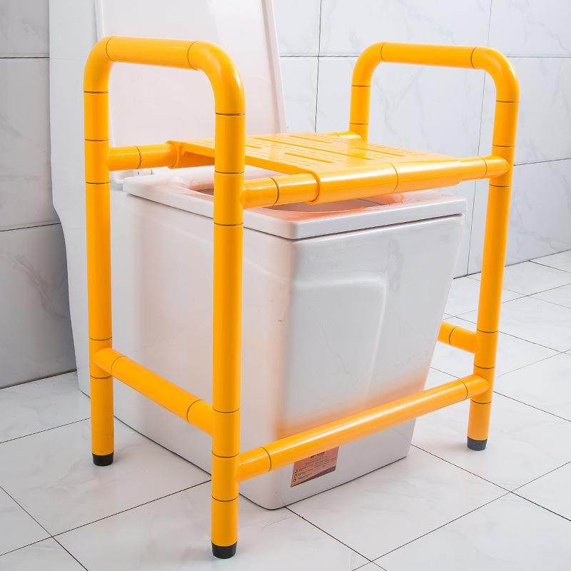 不锈钢无障碍上翻折叠浴凳卫生间厕所壁挂式残疾人老人洗澡淋浴椅