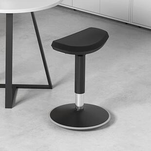 壹巢马鞍椅家用人体工学椅舒适久坐不倒翁凳子站立式升降办公椅