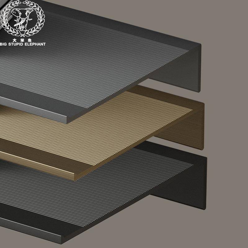 墙上置物架铝合金一字板上墙书架客厅金属壁挂式展示层板开放搁板