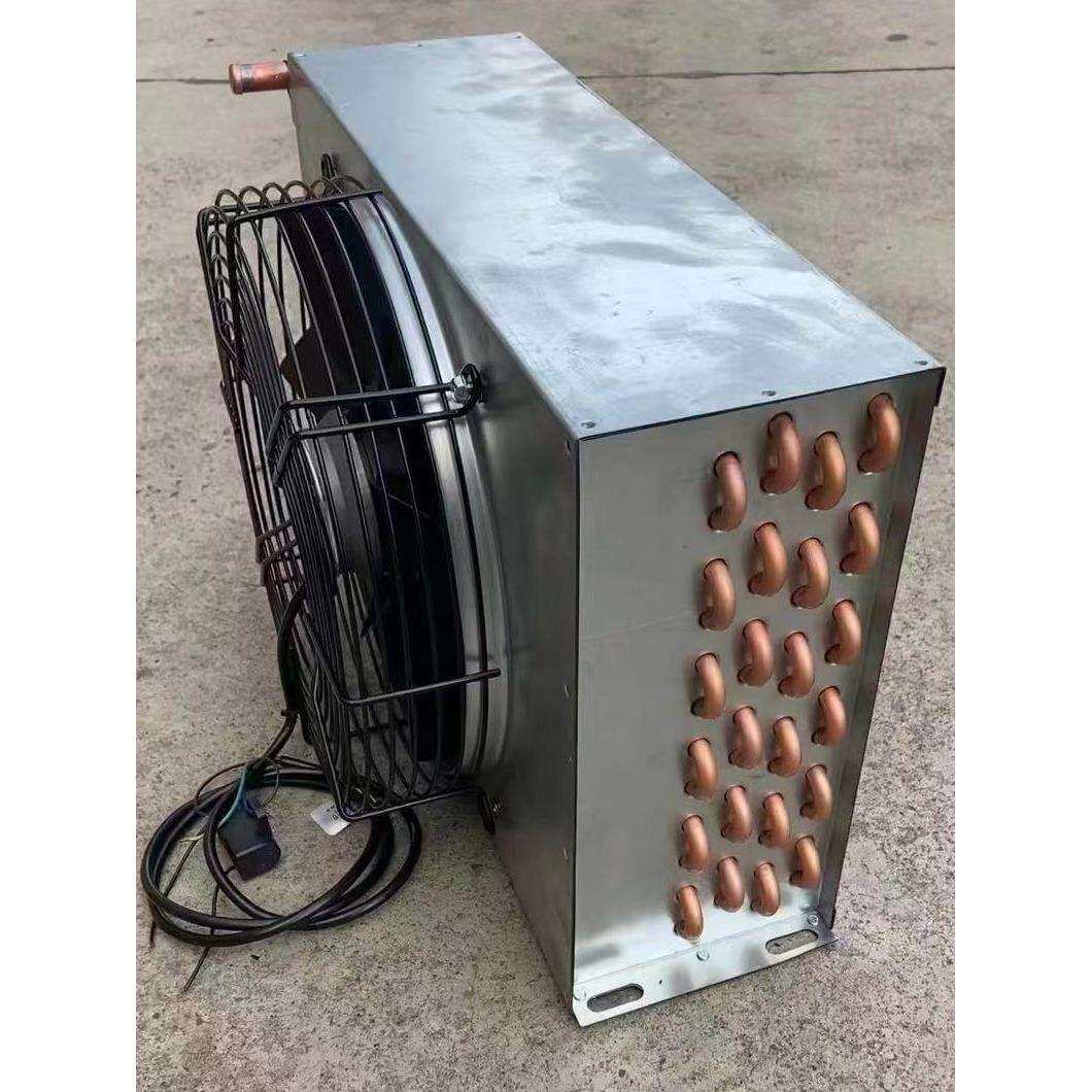 款冷凝器风冷水冷冷库冰柜冰箱展示柜铝翅片铜管翅片散热器