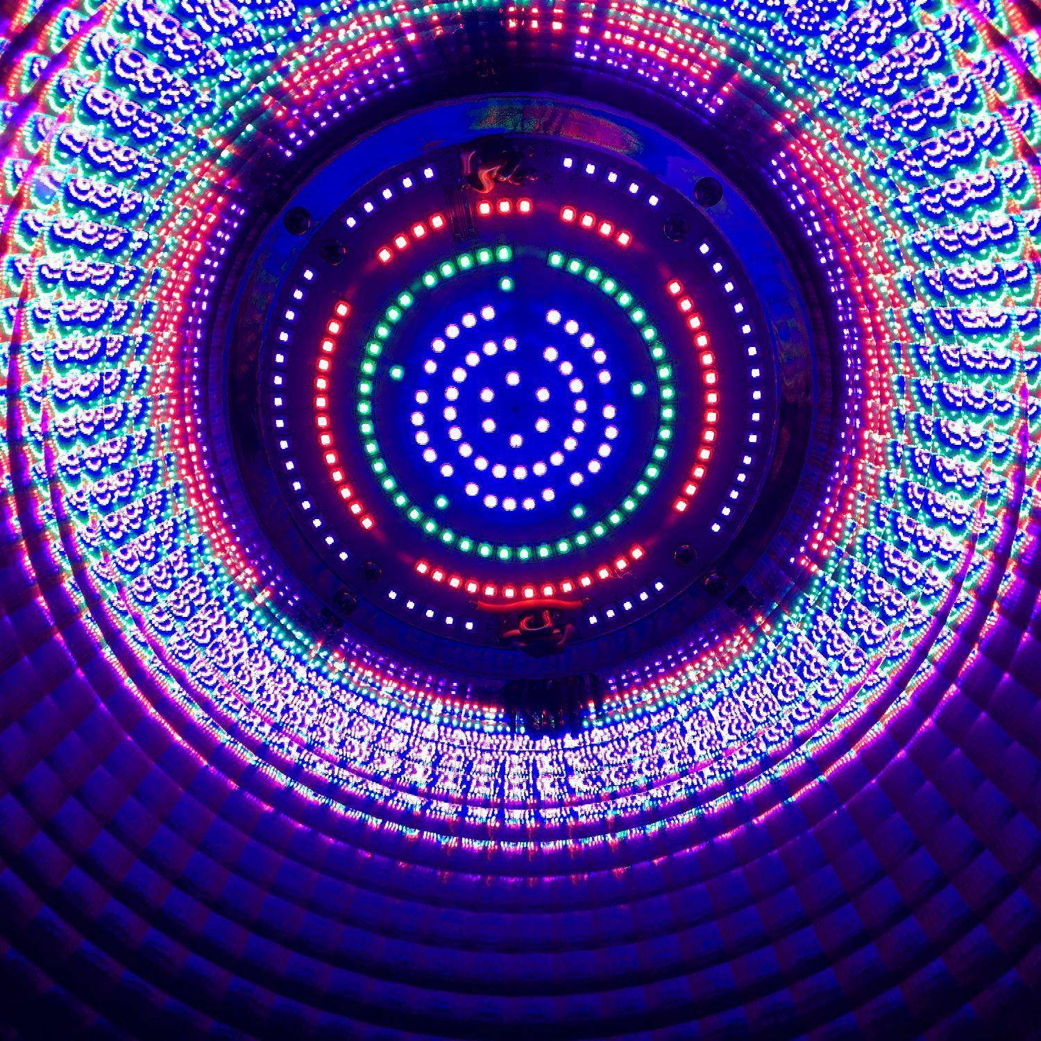 全光谱蓝白RGBW海洋馆灯200W/300W/500W水族馆生物缸照明水草灯