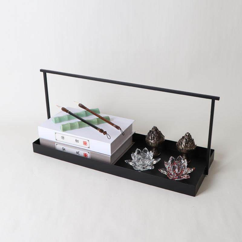 新中式铁艺托盘组合摆件售楼处样板房间茶几书房茶室桌面软装饰品,纺织面料/辅料/配套,纺织机械配件,淘宝优惠券,粉丝福利购,淘宝优惠卷