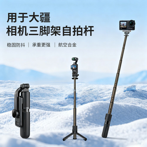 GeoRio奇沃运动相机自拍杆
