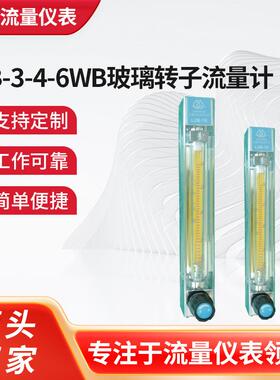 LZB-3-4-6WB玻璃转子流量计供应空气气体液体变面积式流量计