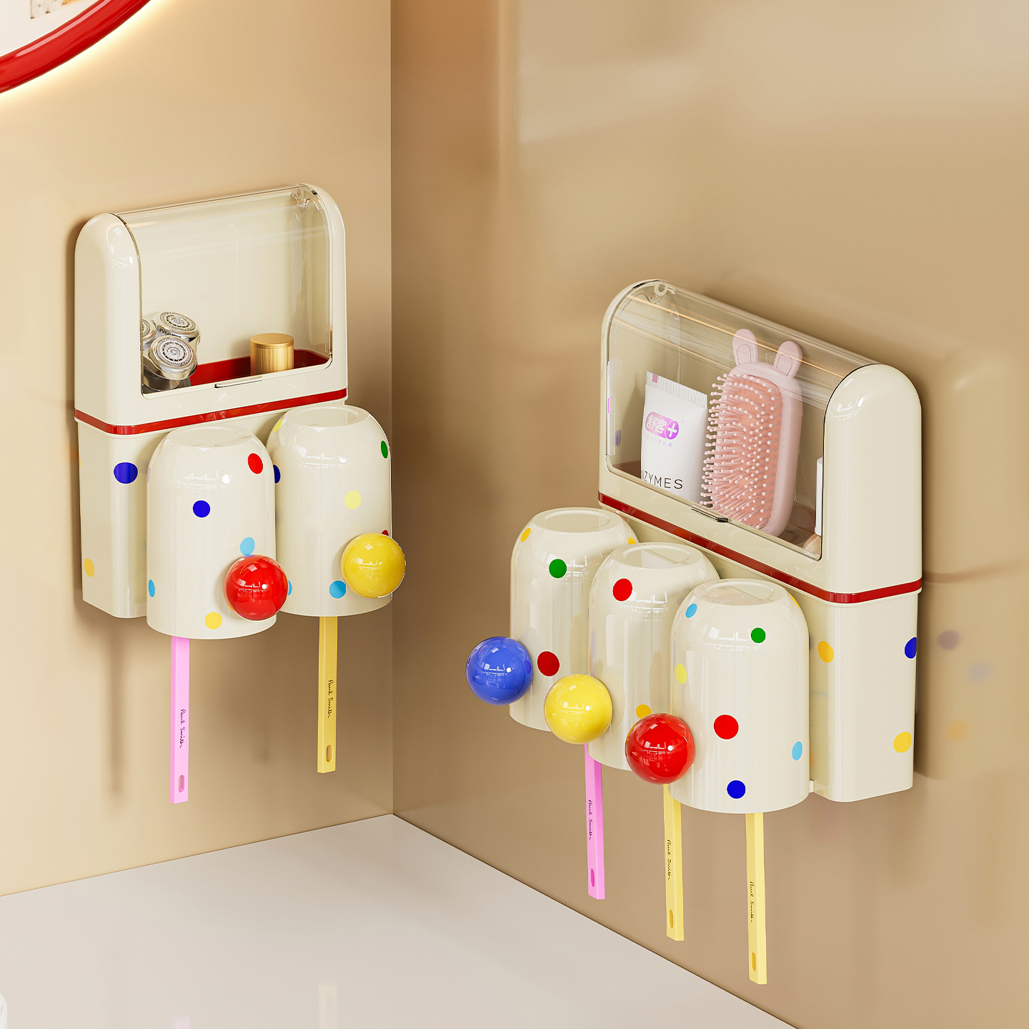 【2025新款】牙刷置物架