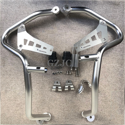 新款BMW宝马R1250GS/ADV改B装油箱加强护杠油箱延长杠不锈钢保险