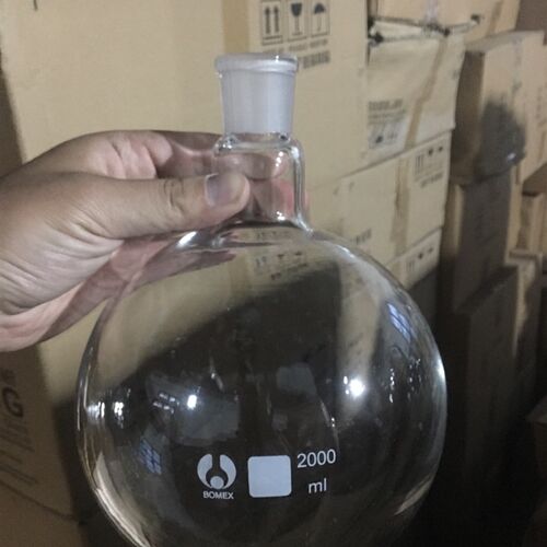 圆底烧瓶1000hml2000ml24/29标准口圆球收集瓶24口接收接液瓶特价