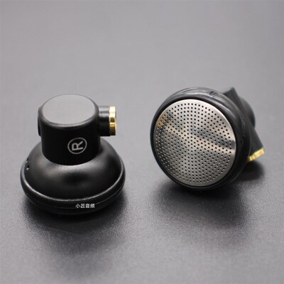 小匠音频15.4mml金属平头耳塞金色LCP膜 HIFI人声mmcx母座插针耳