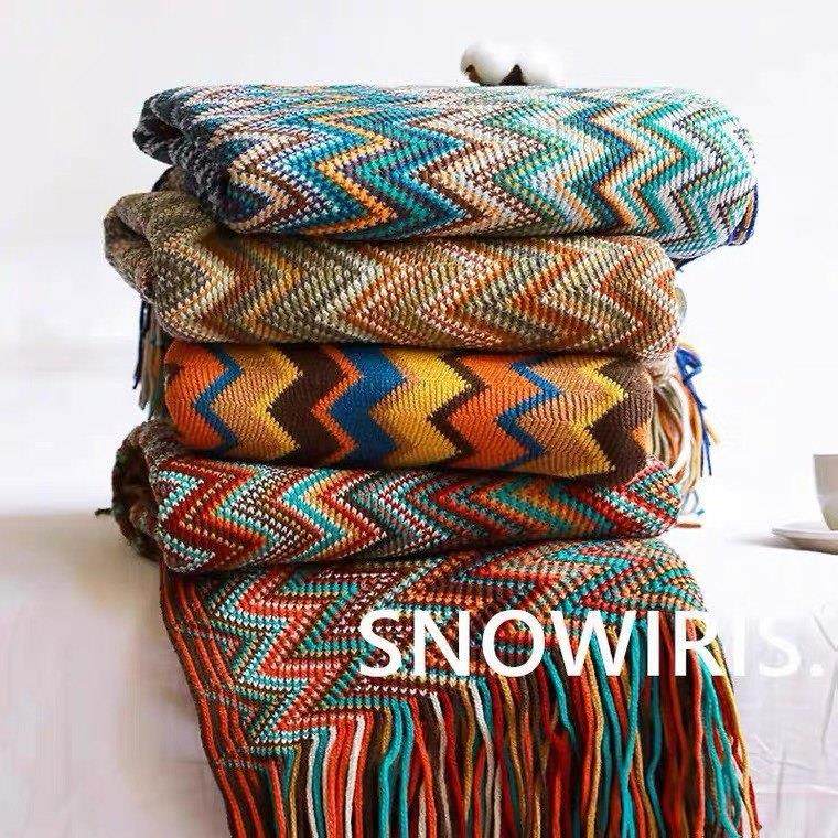 波西米亚沙发毯子午睡盖毯民族风床旗床尾巾民宿搭毯车载毛毯露营,3C数码配件,USB多功能数码宝,淘宝优惠券,粉丝福利购,淘宝优惠卷