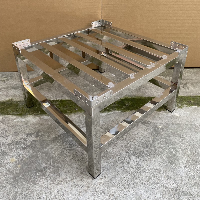 不锈钢立式空调室内机底座加高y垫高架柜机离地防潮托架可移动防