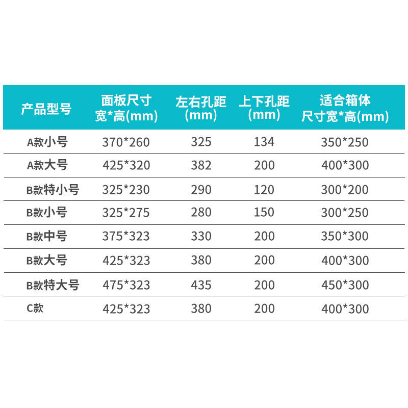 多媒体盖板弱电箱盖子ABS光纤入户信息箱塑料面板 300V*400盖面板