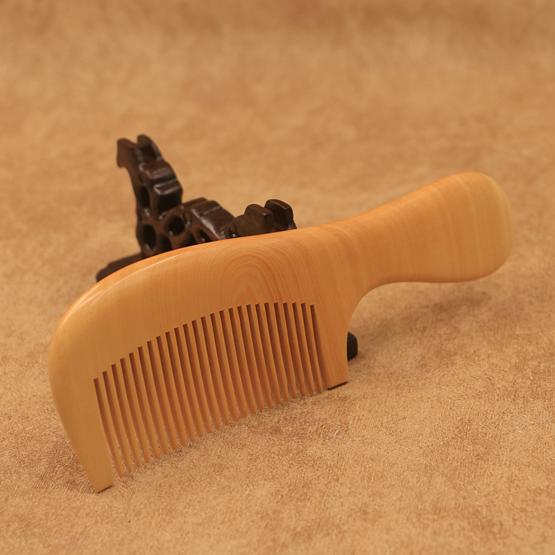 小叶黄杨木梳子木梳家用按摩防脱发K常州木梳梳篦礼品礼物