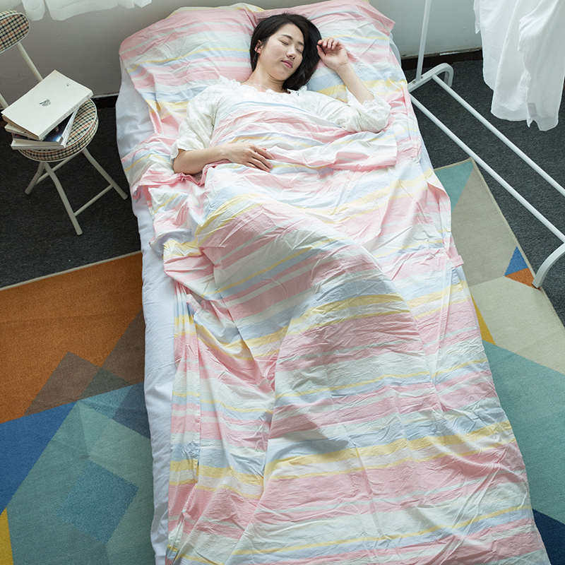 睡袋成人室内旅行户外用品旅游轻便携式薄酒店宾馆隔脏床单罩纯棉