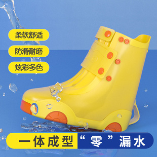 防水儿童雨鞋套男童女童硅胶下雨天宝宝鞋套防雨防滑加厚耐磨脚套