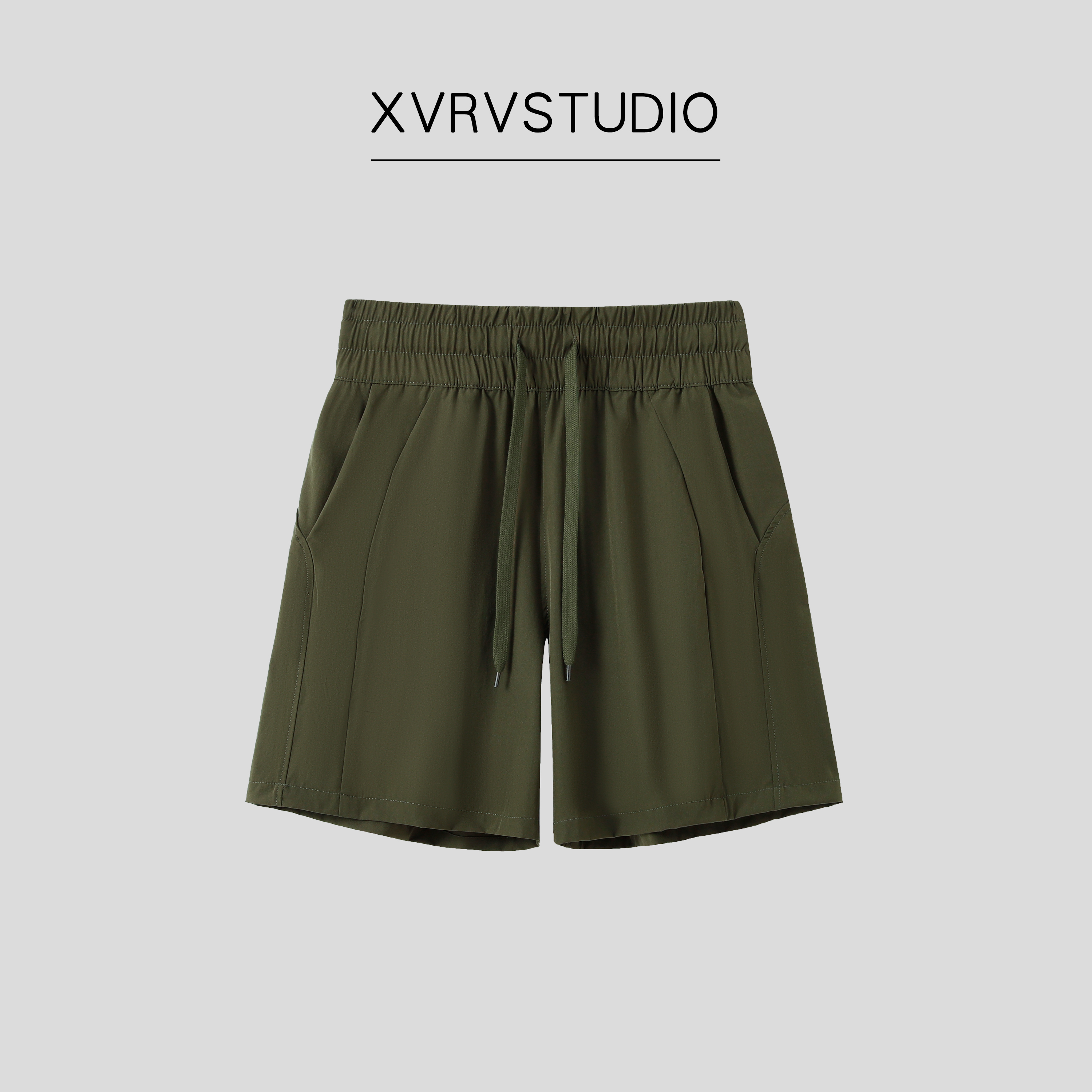 XVRV【夏上新】运动短裤锦纶健身跑步训练户外百搭显瘦休闲裤子