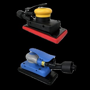 气动方磨头70*19895*180mm长方形震动研磨机自U吸尘砂纸机工业