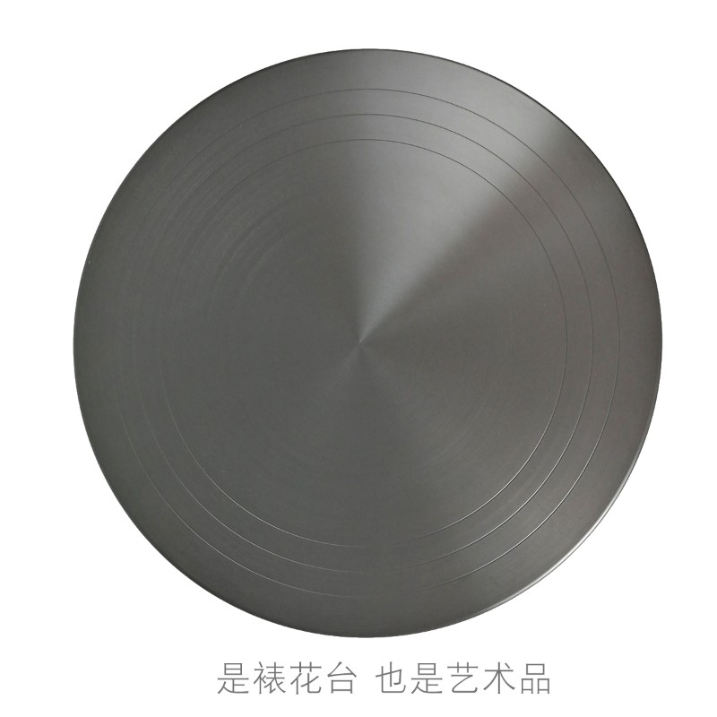 12寸铝合金硬模裱花台 转台蛋B糕转盘防滑旋转台蛋糕架烘焙工具