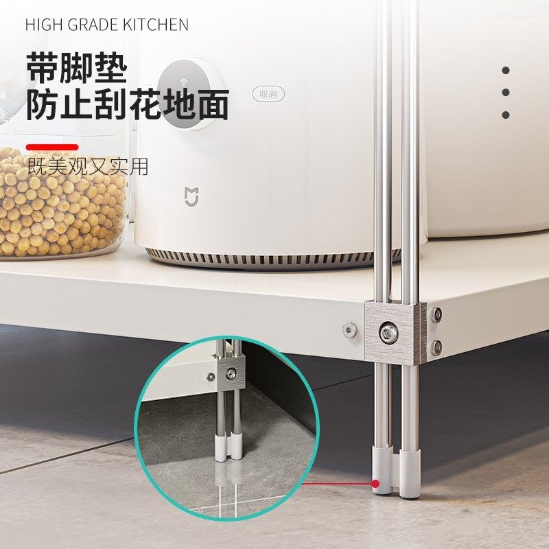 厨房洗碗机置物架家用大尺寸放蒸烤箱台式消毒柜多T功能一体收纳