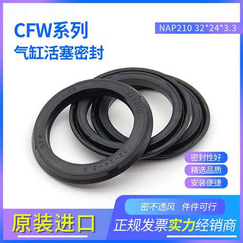 德国FREUDENBE磨RG气缸活现TWC塞封CFW 密NAP210 32*24*3.3耐正品