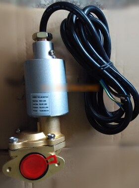 汽油柴油加油机配件DSF-20圆柱防爆隔爆双流量法兰黄铜电磁阀