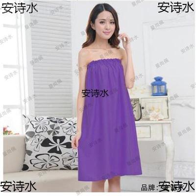 浴裙巾女院浴浴抹胸汗服浴衣桑拿袍可穿BVW裹胸蒸睡裙薄女款专用