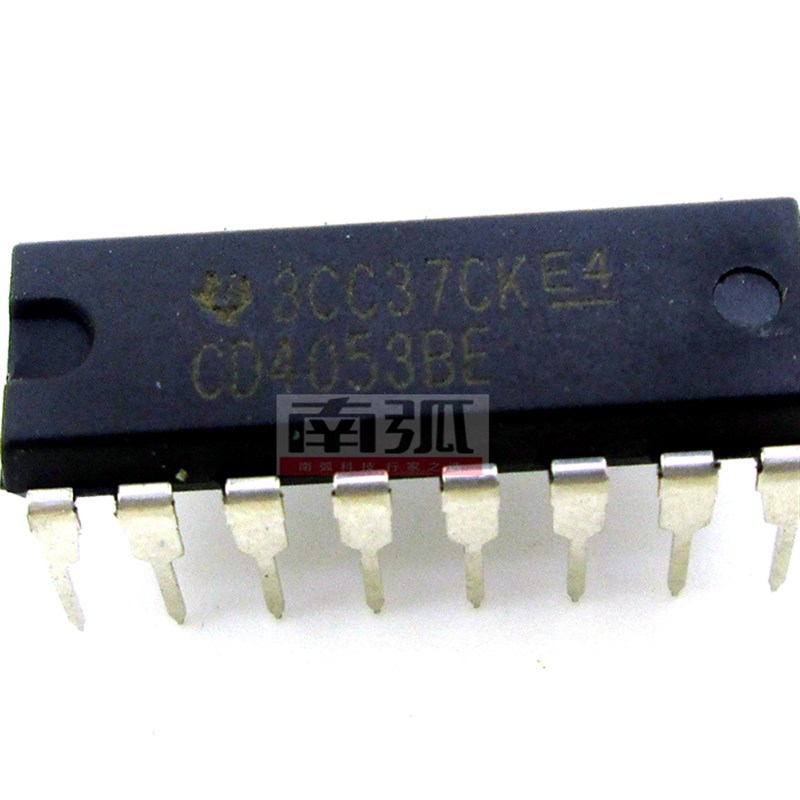 集成IC/CD4053/3组两路模拟开关/电子开关/集成块CD4053BE