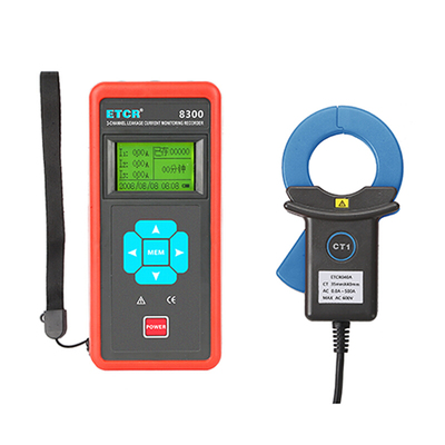 铱泰ETCR8300三通道交流电流检测仪三相记录仪泄漏电流测试钳形表