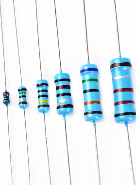 6.8R7.5R8.2R9.1R10R12R15R18R欧姆1%金属膜电阻1/6W1/4W1/2W1W3W