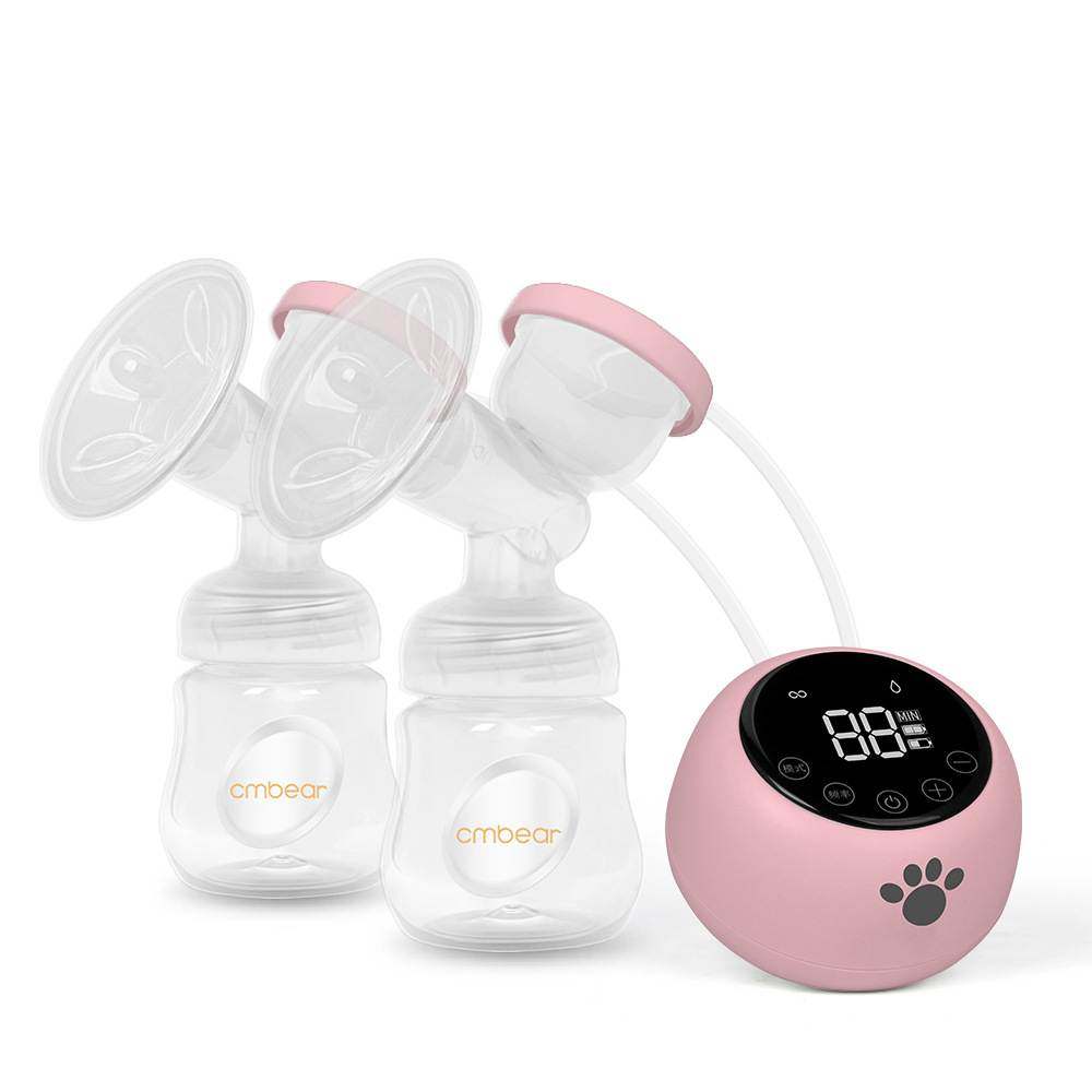 breast pump卡曼熊母婴用品双边双频电动吸奶器多档模式 英文版